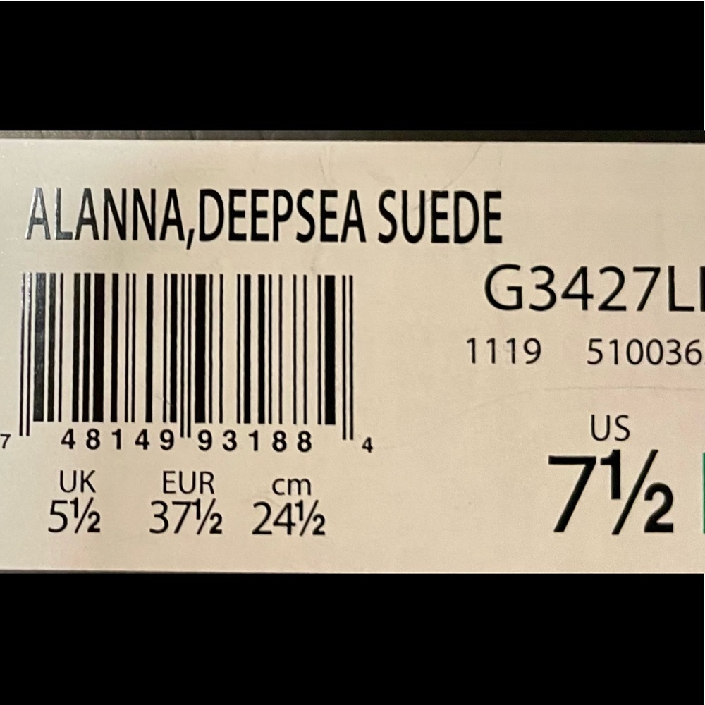NWT Naturalizer/27 Edit Alanna Suede Pumps (7.5 WIDE) - Picture 9 of 9